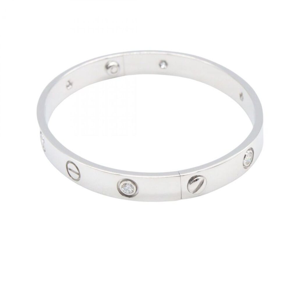 Cartier Love Bracelet 6PD Diamond K18WG - Picture 4 of 6